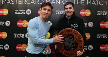 ميسى أفضل لاعب فى مباراة الأرجنتين وكولومبيا