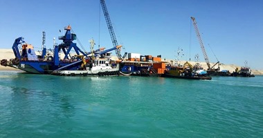 مهاب مميش: انتهاء 91% من أعمال التكريك المستهدفة بقناة السويس الجديدة