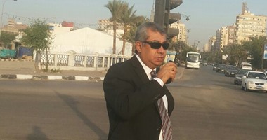 اللواء الجزار يقدم التعازى للمحامى العام فى استشهاد النائب العام