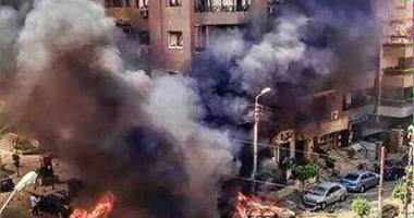 محافظة القاهرة تنتهى من إزالة آثار تفجير موكب النائب العام بمصر الجديدة