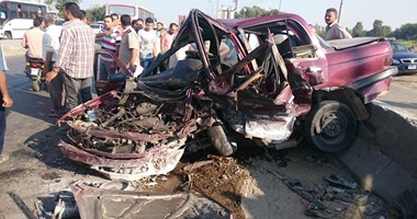 ننشر أسماء ضحايا ومصابى حادث تصادم البحيرة