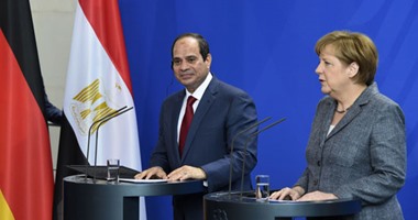 على هامش قمة العشرين.. السيسى يبحث مع أنجيلا ميركل سبل تعزيز تعاون البلدين