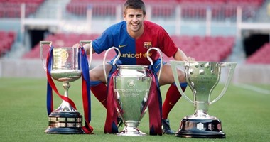 بيكيه أفضل لاعب كتالونى عن موسم 2014 – 2015