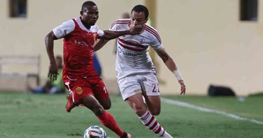 خالد قمر يحرز هدف ضمان التأهل للزمالك