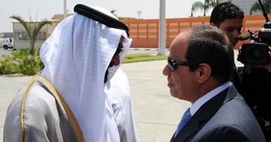 الرئيس السيسى يستقبل الشيخ محمد بن زايد آل نهيان ولى عهد أبوظبى