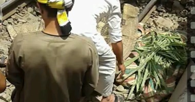 "واتس آب اليوم السابع":وفاة شاب إثر سقوطه من قطار ببنى سويف