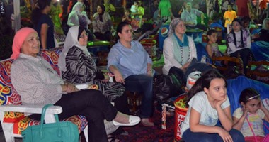 بالصور..الصيد يستعيد ذكريات الماضى فى خيمة "شارع المعز" الرمضانية