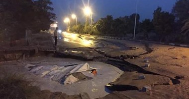 "المرور": تحويلات طارئة فى طريق "إسكندرية الصحراوى" بسبب هبوط أرضى