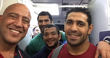 "خطيبة" بطل الجودو تنشر صورته مع أشرف عبدالباقى
