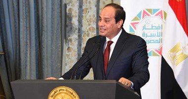 السيسى عن ترشيد الاستهلاك: لو احنا بنفطر من طبق واحد حد هيقدر يضغط علينا؟