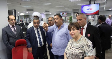  وفد برلمانى جزائرى يتفقد آلية العمل بـ"اليوم السابع"