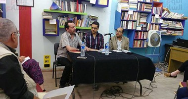 بالصور.. الثقافة اليونانية بالإسكندرية تناقش روايتين للكاتب ذيمترى ذيمترياذيس