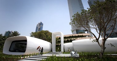 بالصور.. جولة داخل أول مبنى إدارى فى العالم مطبوع 3D بدبى