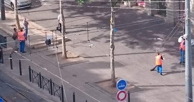 استجابة لـ"اليوم السابع".. هيئة النظافة تزيل القمامة أسفل كوبرى مشاة بحى الزيتون