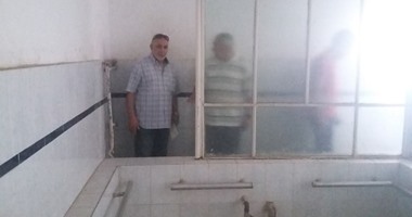 بالصور .. عامر يبدأ عمله مع المحلة بتفقد منشأت النادى