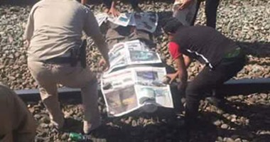 بالصور.. انتحار مواطن على رصيف محطة مركز دشنا فى قنا