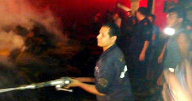 إصابة 4 أشخاص فى حريق منزل بالإسماعيلية