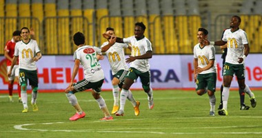 بالفيديو.. محمد حمدى يتقدم للمصرى بهدف فى شباك دجلة