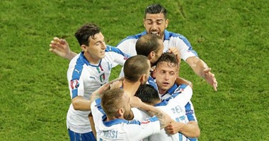 يورو 2016.. إيطاليا تحقق فوزاً غائبا منذ 16 عاما فى البطولة