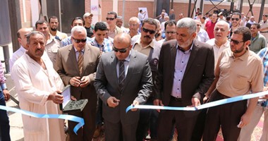 بالصور.. محافظ المنوفية يفتتح محطتى صرف بمركز تلا