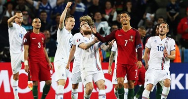 يورو 2016.. 7 أرقام قياسية من تعادل البرتغال مع أيسلندا
