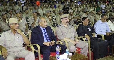 مديرية أمن أسوان تقيم حفلا ترفيهيا للمجندين بمناسبة شهر رمضان