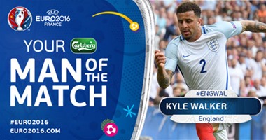 يورو 2016.. والكر أفضل لاعب فى مواجهة إنجلترا وويلز