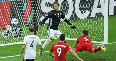 يورو 2016.. بولندا تفقد فرصة التقدم على ألمانيا بعد 70 دقيقة