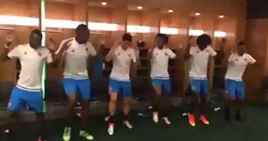 شاهد.. احتفال نجوم كولومبيا بعد التأهل لنصف نهائى كوبا على حساب بيرو