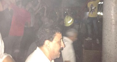 عاجل.. بالصور.. حريق بكنيسة مارمينا بشبرا مصر