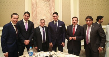 رجال الأعمال ونجوم الشاشة فى إفطار "اليوم السابع"