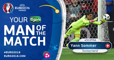 يورو 2016.. سومير واجيتى أفضل لاعبى الجولة الثالثة من المجموعة الأولى