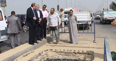 قبل وقوع الكارثة.. هبوط كوبرى بنى سويف العلوى ناقوس خطر يدق فى أذن الحكومة.. الكوبرى يخدم مئات المصانع وآلاف المواطنين وانهياره يفصل 100 ألف نسمة عن المحافظة.. الأهالى: لا بديل عن محور "عدلى منصور"