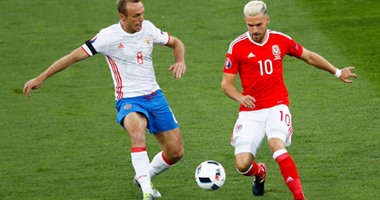 يورو 2016.. رامسى يسجل هدف ويلز الأول فى شباك روسيا