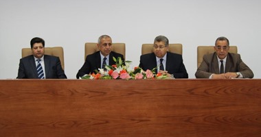 الشيحى يشهد اجتماع اللجنة العلمية الدائمة لترقية أعضاء هيئة التدريس