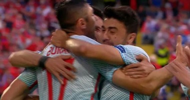 يورو 2016.. يلماز يسجل هدف تركيا الاول بالبطولة فى شباك التشيك
