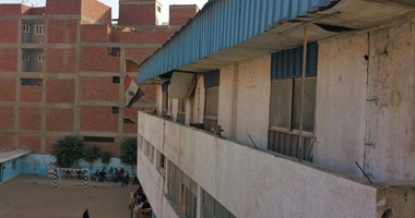 صحافة المواطن: بالصور.. طالبة تناشد بترميم مدرستها المتهالكة فى المنوفية