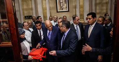 رئيس مجلس النواب يفتتح المركز الصحفى الجديد بالبرلمان