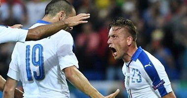 يورو2016.. التشكيل الرسمى لمباراة إيطاليا وجمهورية أيرلندا فى ختام المجموعات