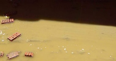 شارع أبو عامر الساحل ببنها يغرق فى مياه الصرف الصحى