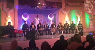 بالفيديو والصور.. فرقة أبو شعر السورية تحيى حفلا دينيا فى دار الأوبرا