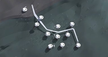 بالصور.. منازل المستقبل عائمة وتعمل بالطاقة الشمسية
