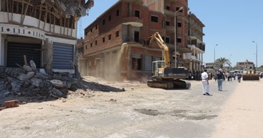 تنفيذ 13 قرار إزالة تعديات بدمياط الجديدة
