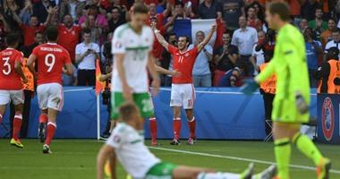 يورو 2016.. ويلز يتأهل لربع النهائى للمرة الأولى فى تاريخه