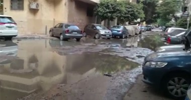 صحافة المواطن: بالفيديو.. قارىء يشكو من طفح مياه المجارى فى المهندسين