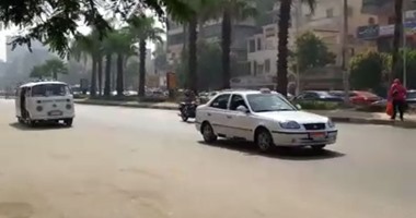 سيولة مرورية فى شوارع وميادين القاهرة والجيزة