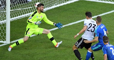 يورو 2016.. حصاد اليوم الثانى من دور الـ 16 .. النتائج تساند الكبار وتقضى على الصغار.. ثنائية جريزمان تقود الديوك .. ألمانيا تعبر سلوفاكيا بالسهل الممتنع..بلجيكا تنهى مغامرة المجر برباعية