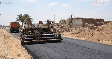 الجيزة تنتهى من تنفيذ 11 مشروع رصف طرق بتكلفة 55 مليون جنيه