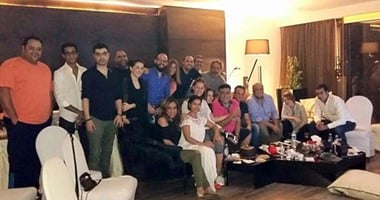 شرين عبد الوهاب تنشر صورة من حفل إفطار منة شلبى