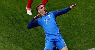 يورو 2016.. جريزمان يسجل الهدف 100 ويتصدر ترتيب الهدافين
